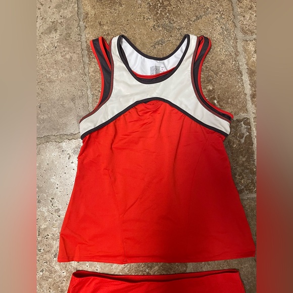 Lucky in Love Women’s Size Medium Top & Size Large Tennis Skort 2-Piece Outfit - Picture 6 of 10